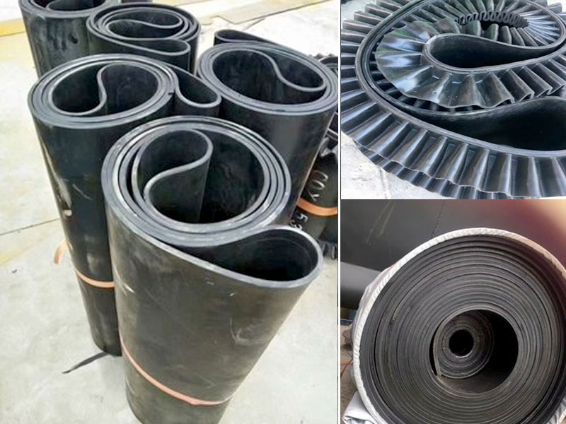 黑色橡膠輸送帶 工業橡膠輸送帶